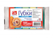 GRIFON набор губок для посуды из поролона MAXI , 5 штук