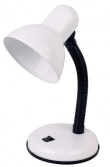 Светильник настольный LEEK LED TL-203 WHITE (Белый, E27) в пакете арт067