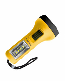 Фонарь КОСМОС KOC119B, 0,5Вт, LED+4SMD(1Вт), 1xAA, корпус ABS-пластик