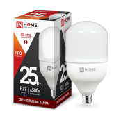 IN HOME Лампа светодиодная LED-HP-PRO 25Вт 230В E27 6500К 2250Лм