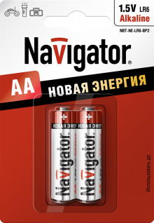 Батарейка NAVIGATOR 94 752 NBT-NE-LR6-BP2