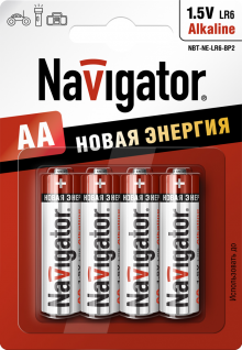 Батарейка NAVIGATOR 94 753 NBT-NE-LR6-BP4