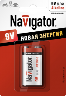 Батарейка NAVIGATOR 94 756 NBT-NE-6LR61-BP1