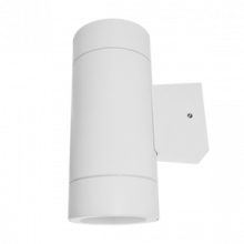 IN HOME Светильник уличный двухсторонний GX53S-2W-ЦИЛИНДР под лампу GX53 230B белый IP65