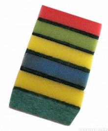 Губки для посуды из поролона, XL, 5 шт.