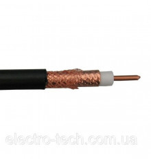 Кабель коаксиальный LEEK SAT 703B, CU/CU OUTDOOR, (75 Ом)  LE (бухта 100м)