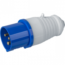 NAVIGATOR вилка силовая 14 284 NCA-SR013-16-220 переносная 16А 2P+PE IP44