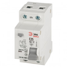 ЭРА АВДТ 4,5кА SIMPLE D12E2C25AC30 АД-12 электронное 1P+N С25 30мА тип АС дифф. автомат