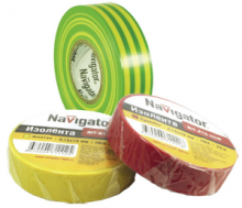 Изолента NAVIGATOR 71 112 NIT-А19-20 желтая