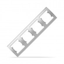 Рамка четырехместная горизонтальная 