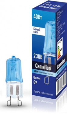 Лампа CAMELION JDС 40W G9 220V COOL (холодн.свет)