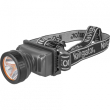 Фонарь NAVIGATOR 61 284 NPT-H10-ACCU налоб 1LEDx2Вт 2 реж акк.3.7В, 1,8Ач