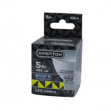 Лампа КРЕПТОН LED GU5.3 5W 6500K