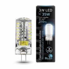 Лампа GAUSS LED G4 3W 12V 4100K (силикон)