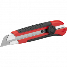 Нож технический ОНЛАЙТ 80 903 OHT-Nv04-25 (выдвижной, с фиксатором 25 мм)