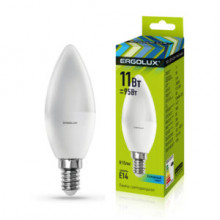 Лампа ERGOLUX LED-C35-11W-E14-4K (11Вт E14 4500K 172-265В)