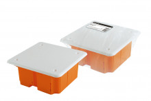 TDM распаячная коробка СП 92х92х40мм, крышка, IP20, инд. штрихкод,