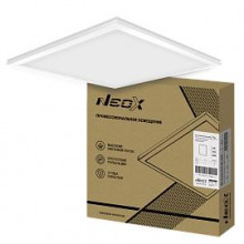 NEOX Панель светодиодная ДВО-02 4040-ОПАЛ 40Вт 230В 4000К 3600Лм 595х595х25