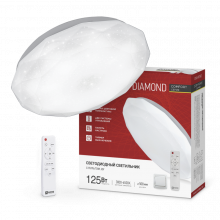 IN HOME Светильник светодиодный серии COMFORT DIAMOND 125Вт 3000-6500K 10000Лм 500x105мм с ДУ