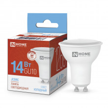 IN HOME Лампа светодиодная LED-JCDRC-VC 14Вт GU10 6500K 1260Лм