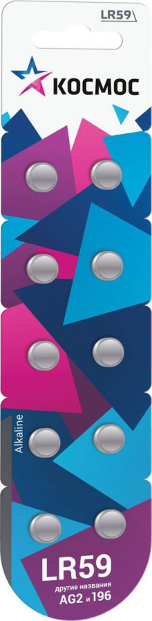 Элем.пит. КОСМОС G2 (L726, LR59, 196, 397) 10BL