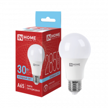 IN HOME Лампа светодиодная LED-A65-VC 30Вт 230В Е27 6500К 2850Лм