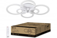 IN HOME Светильник светодиодный ELEGANT BLISS-W-BG 120Вт 3000-6500K 8400Лм 780х550х130мм с ДУ белый