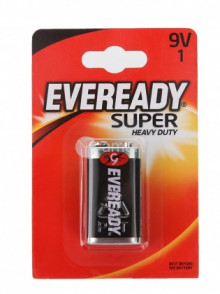 Батарейка eveready Super Heavy Duty 6f22 Bl-1