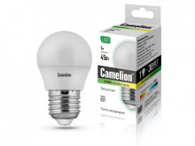 Лампа CAMELION LED5-G45/830/E27 (45вт.)
