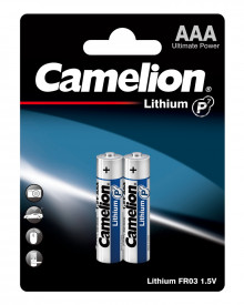 Батарейка CAMELION Lithium FR03 BL-2(FR03-BP2, батарейка,1.5В)