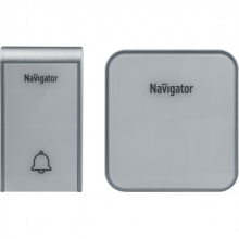 Звонок беспр. Navigator 80 509 NDB-D-AC06-1V1-WН уст.в розетку