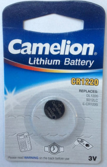 Батарейка CAMELION CR 1220 BL-1