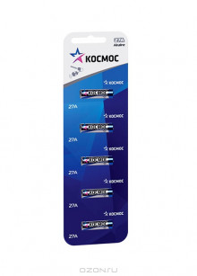 Батарейка Космос 27A ( 12 в ) 5BL