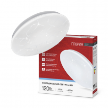 IN HOME Светильник светодиодный серии DECO 120Вт 6500К 12600Лм 483х67мм ГЛОРИЯ