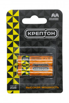 Батарейка КРЕПТОН АА LR6 BP2