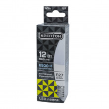 Лампа КРЕПТОН LED B35 12W E27 6500K
