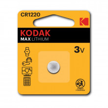 Батарейки Kodak CR1220-1BL MAX Lithium (60/240) 30414365