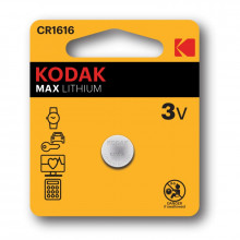 Батарейки Kodak CR1616-1BL MAX Lithium (60/240) 30414747