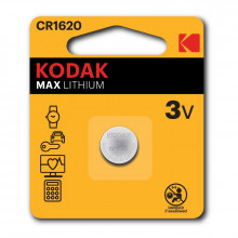 Батарейки Kodak CR1620-1BL MAX Lithium (60/240) 30414327