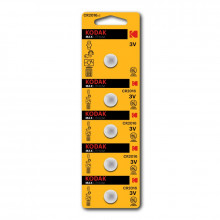 Батарейки Kodak CR2016-5BL MAX Lithium (60/360) 30411555