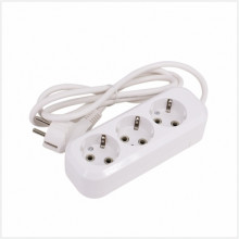 Удлинитель LEEK LE ES 3-х местный, ПВС, 7 метров, с заземлением 3*1 (30)