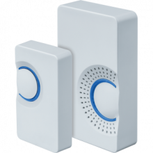 Звонок беспр. Navigator 61 696 NDB-A-DC03-1V1-WH