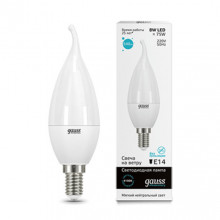 Лампа GAUSS Elementary Candle Tailed 8W E14 4100K