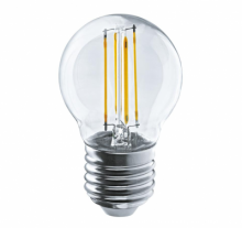 Лампа ОНЛАЙТ 80 889 OLL-F-G45-10-230-4K-E14 (нить)