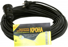 Удлинитель силовой КРОНА РС-1  40м (ПВС 2х0,75)