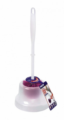 Комплект Ерш WC Elite Arona Mini, малиновый