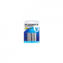 Батарейки Pleomax R03-4BL SUPER HEAVY DUTY Zinc (40/960/38400)