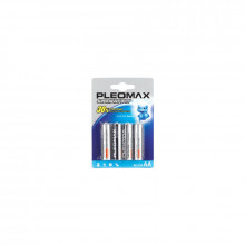 Батарейки Pleomax R6-4BL SUPER HEAVY DUTY Zinc (40/720/17280)