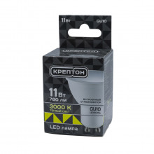 Лампа КРЕПТОН LED GU10 11W 3000K