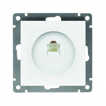 Розетка компьютерная одноместная